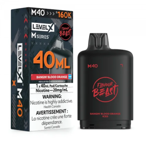 Level X M40 Bangin Blood Orange Iced 160k 20mg